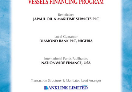 Japaul Oil & Maritime Services Plc